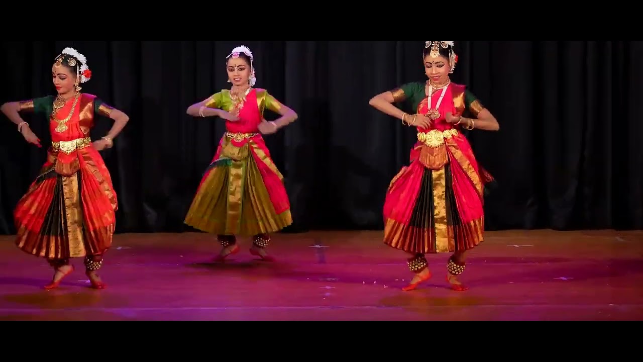 My dance for salangai poojai alarippu and Pushpa Kali