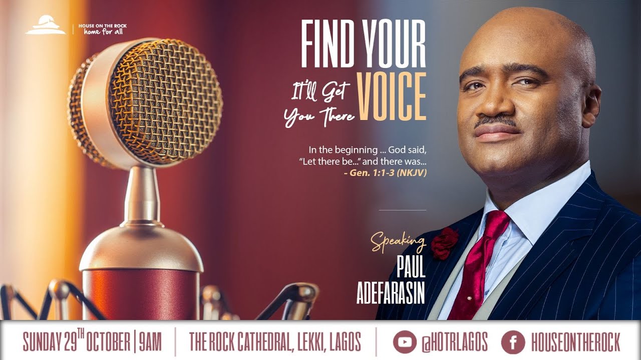 House On The Rock Live Stream | Find Your Voice, It Will Get You There
