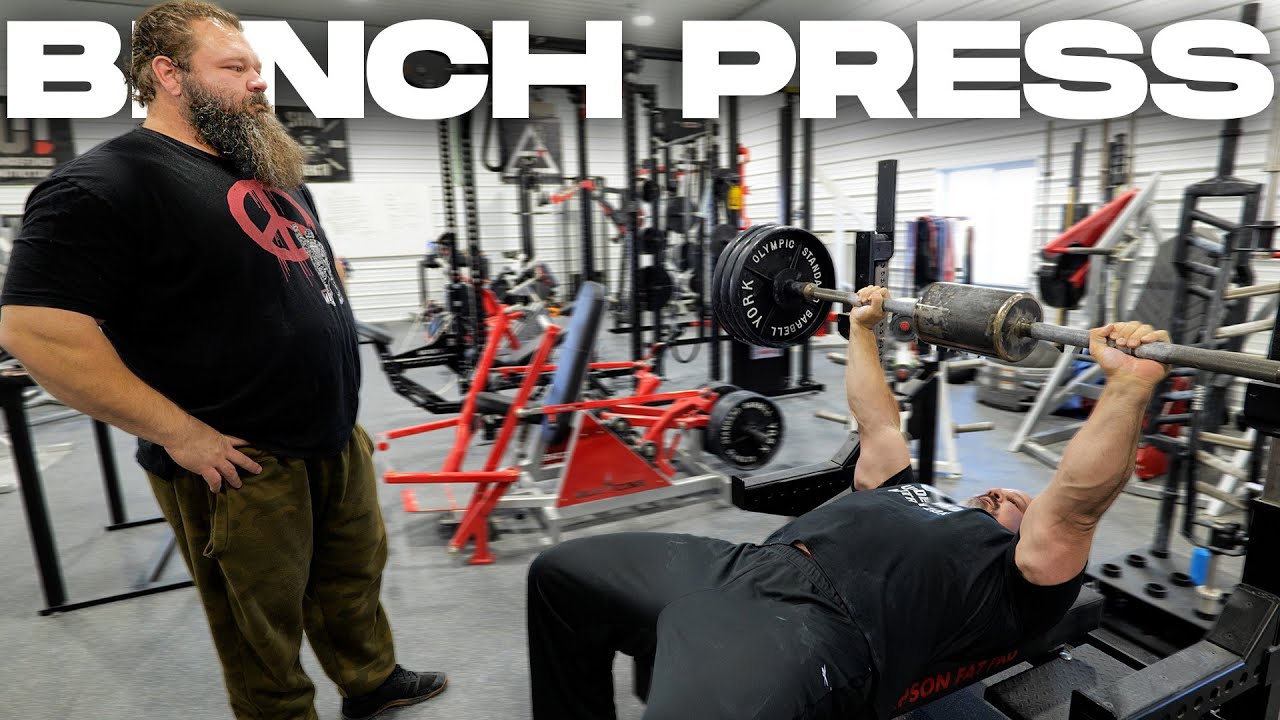 BENCH PRESSING WITH ROBERT OBERST