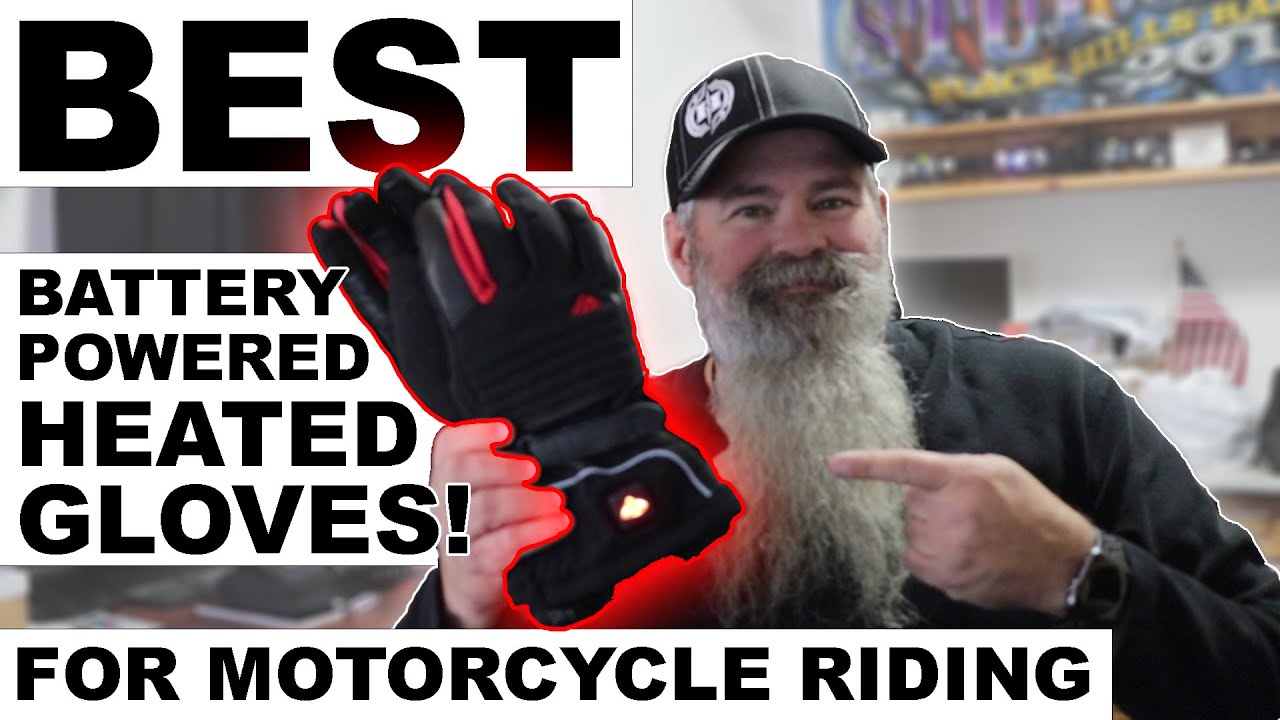 BEST Battery Powered HEATED GLOVES for Motorcycle Riding | SabotHeat