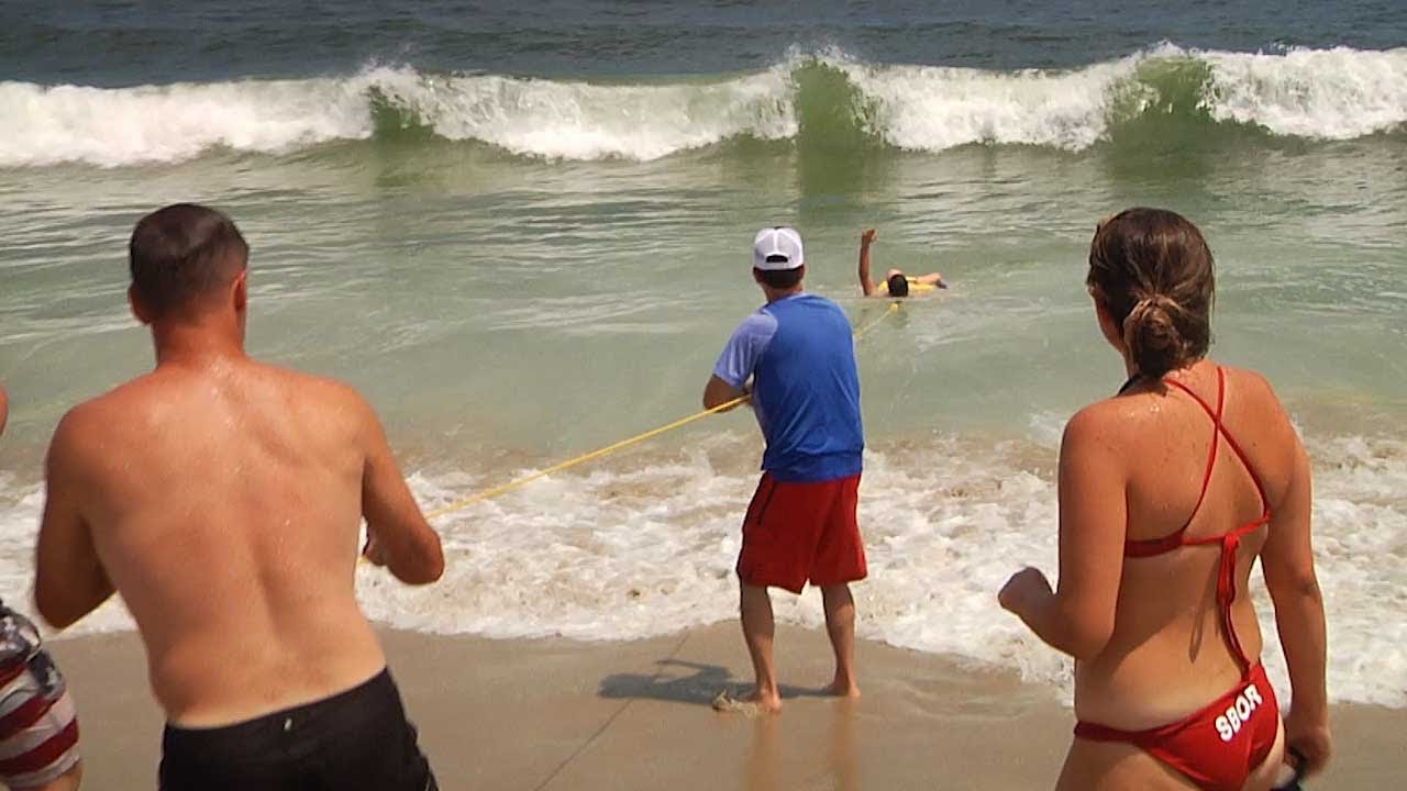 Landline Rescue in Open Water Environments
