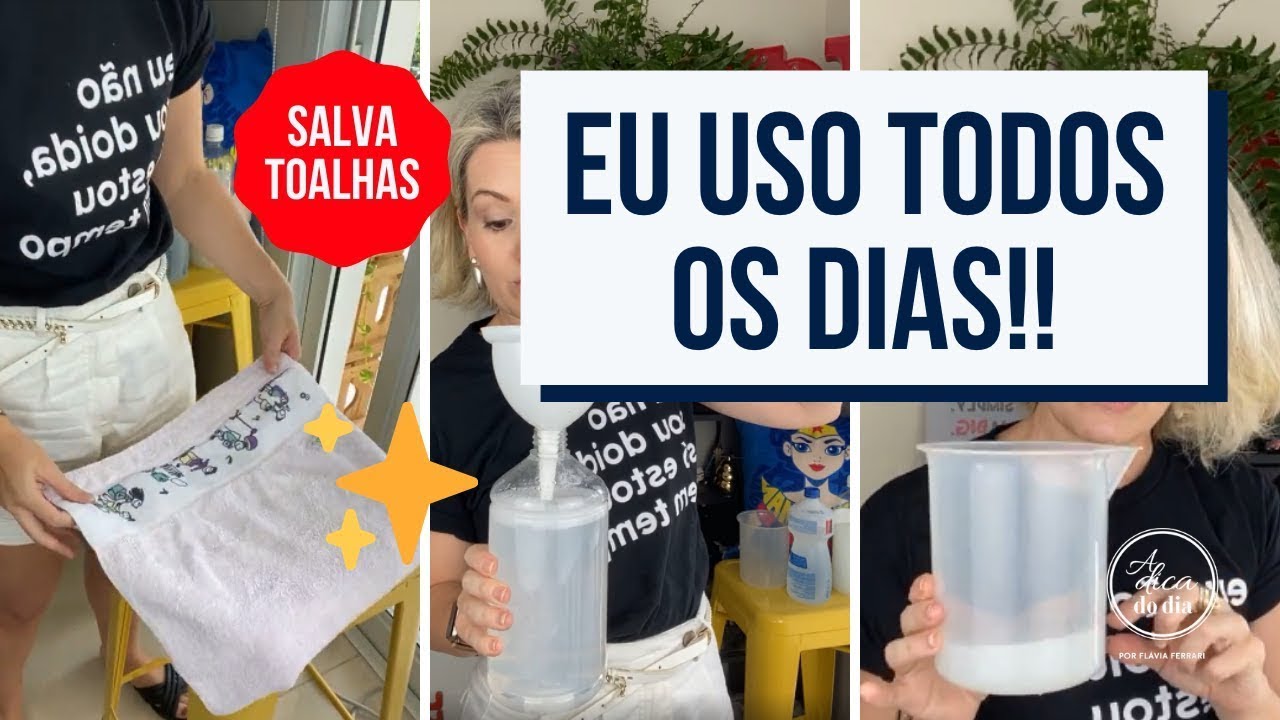 MISTURINHA PARA NÃO PASSAR ROUPA NUNCA MAIS | FLÁVIA FERRARI