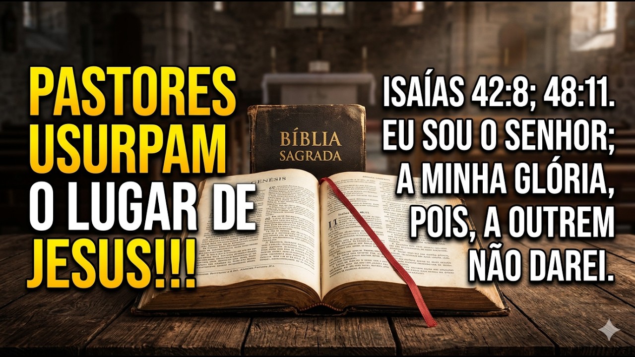 Pastores Usurpam o Lugar de Jesus!!!
