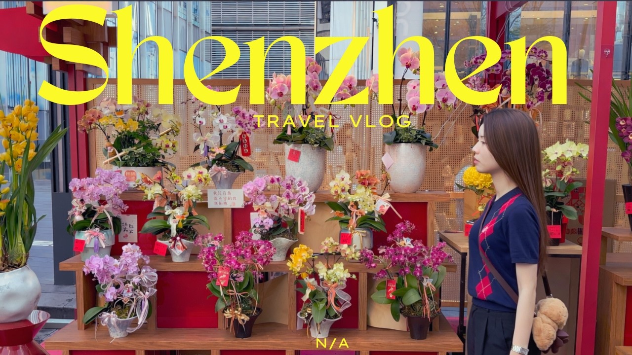 Chinese New Year Vlog | New Year Fairs, Miniso Land, Shopping, Coffee, Brunch & Shenzhen Bay Park