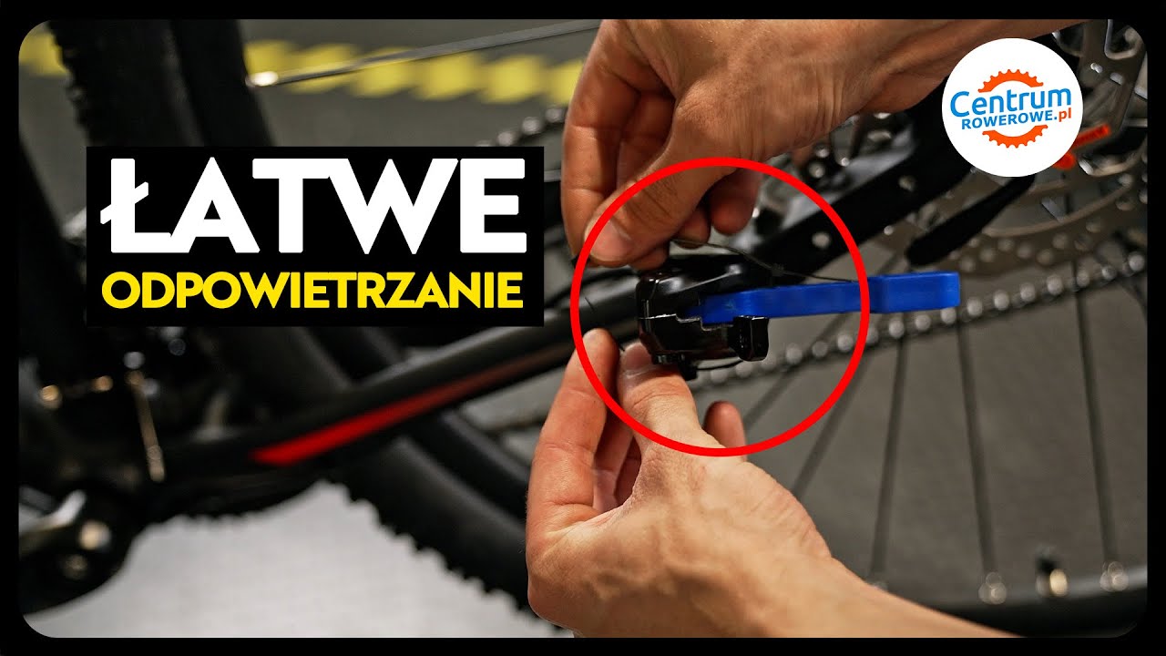 Odpowietrzanie hamulca hydraulicznego w rowerach MTB