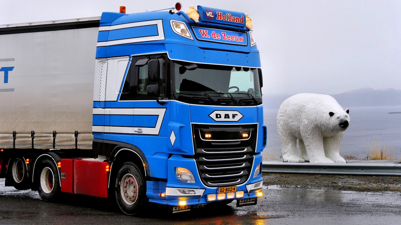 IJSBEER in Noord Noorwegen, KLAPPERENDE spiegels en aan de schaats met de DAF!