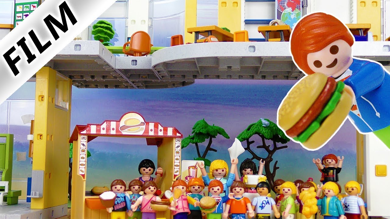 Playmobil Film deutsch | RIESEN SCHULHOF PARTY! Jubiläum? | Anna Chillig wieder gesund! Kinderfilm