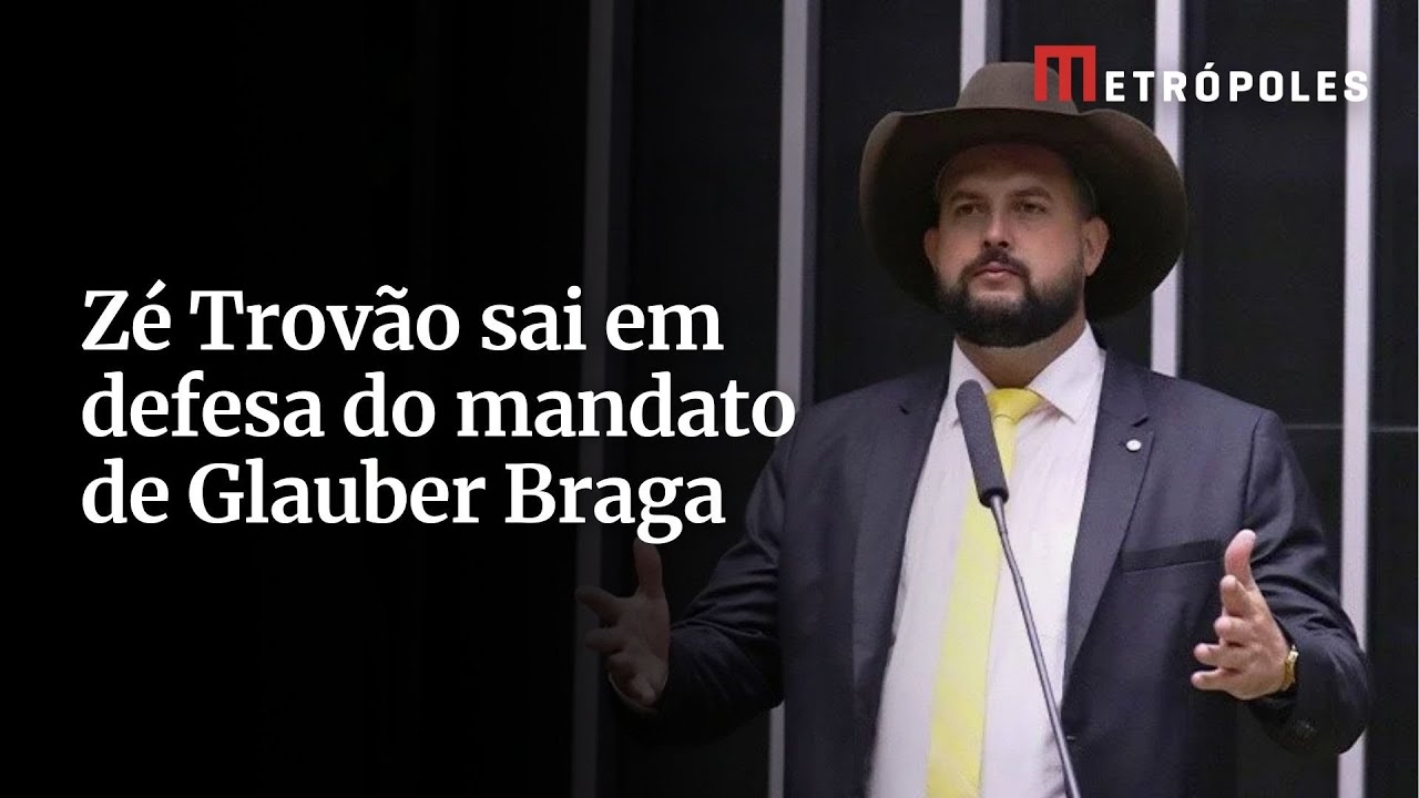 Z&eacute; Trov&atilde;o sai em defesa do mandato de Glauber Braga