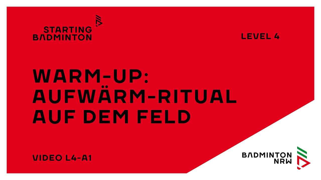 L4 A1 Warm Up Aufwärm Ritual auf dem Feld