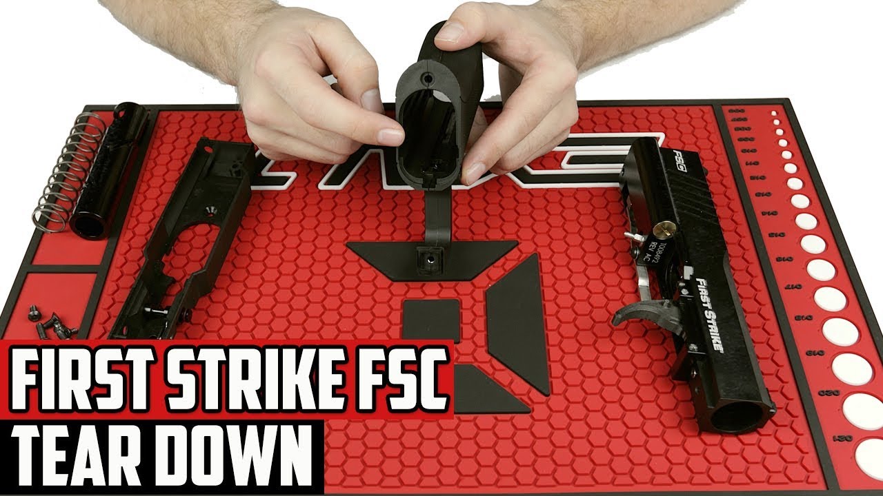 First Strike FSC Paintball Pistol Tear Down - 4K