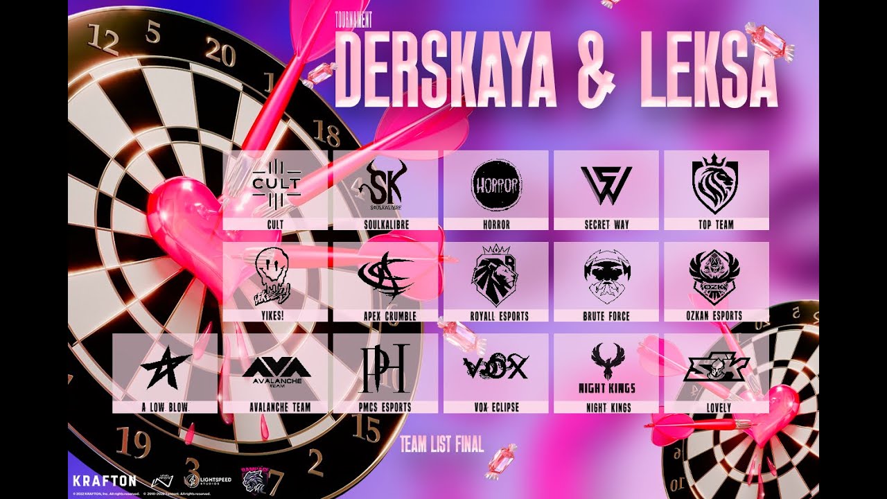 DERSKAYA & LEKSA TOURNAMENT SEASON 26 | PUBG MOBILE | Feroti