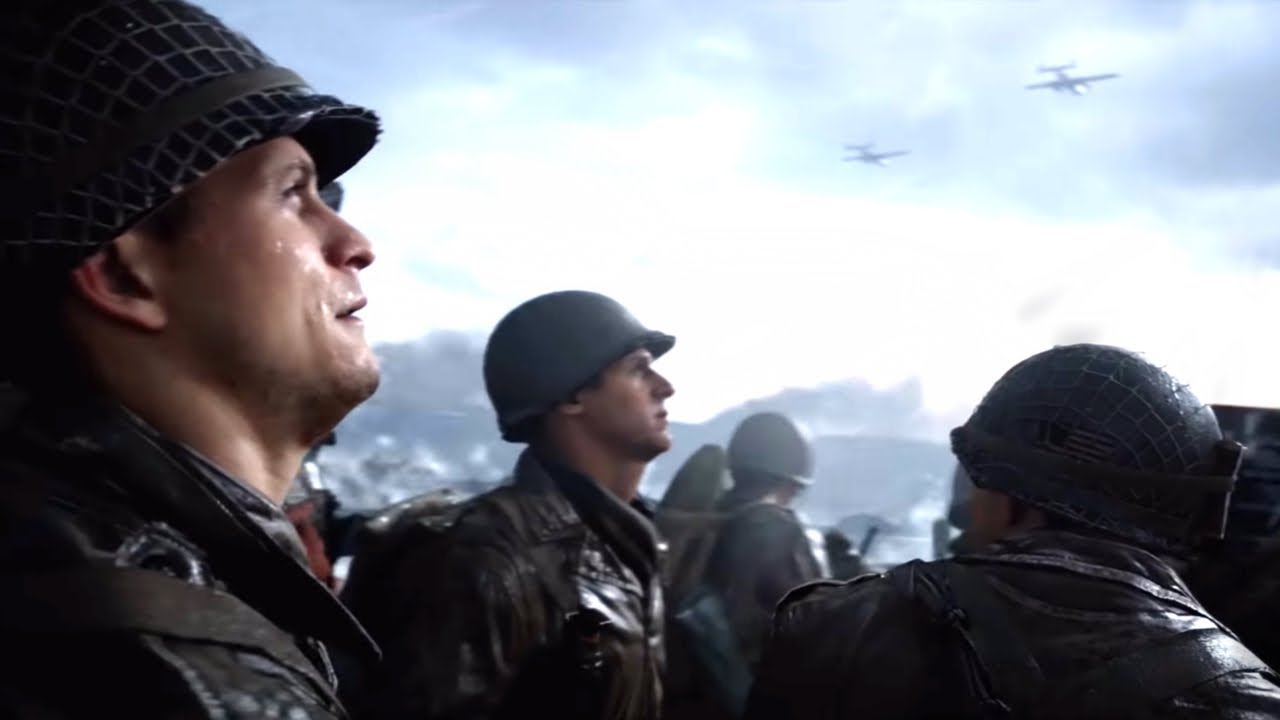 Call of Duty WW2 - Epic D-Day Mission Gameplay