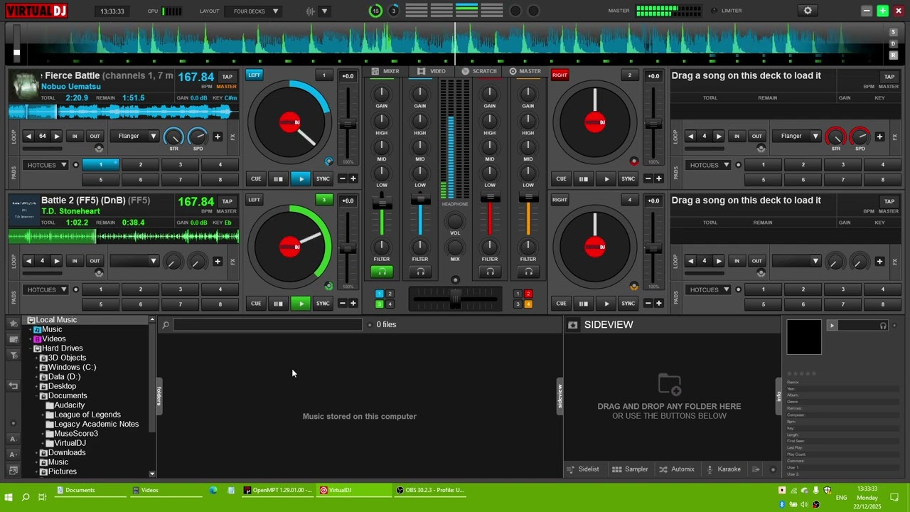 Battle 2 (FF5) — Drums Mix