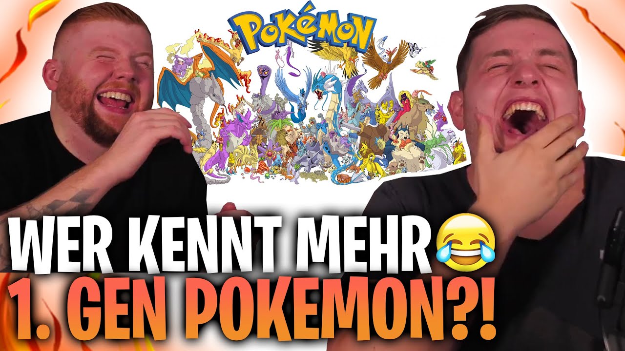 😂🤔 LACHFLASH! WER kann MEHR POKEMON der ERSTEN Generation AUFZÄHLEN?! | 1000IQ in diesem Spiel?! 🤣