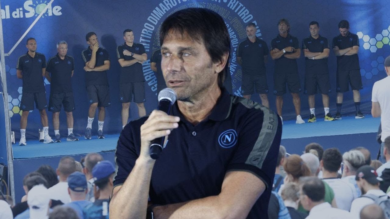 CONTE annuncia lo staff SSC Napoli 🎙️ 