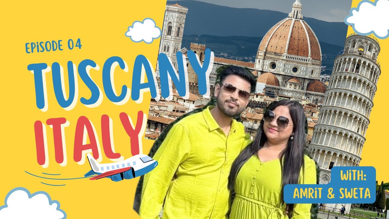 The Perfect Day In Tuscany (Italy) - Travel Vlog Hindi टस्कनी (इटली) में एक बेहतरीन दिन