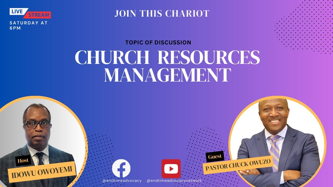 Church Resources Management [Join This Chariot]