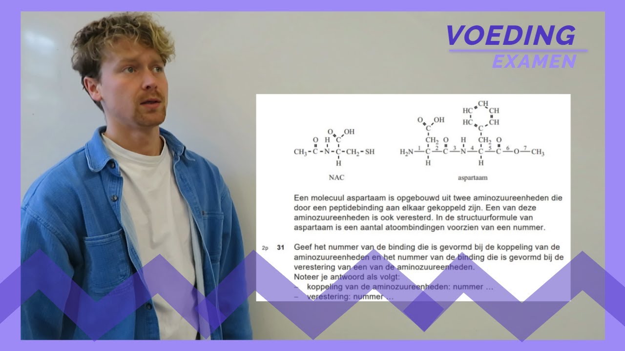Peptide-/esterbinding en 3-lettercodes // JBL