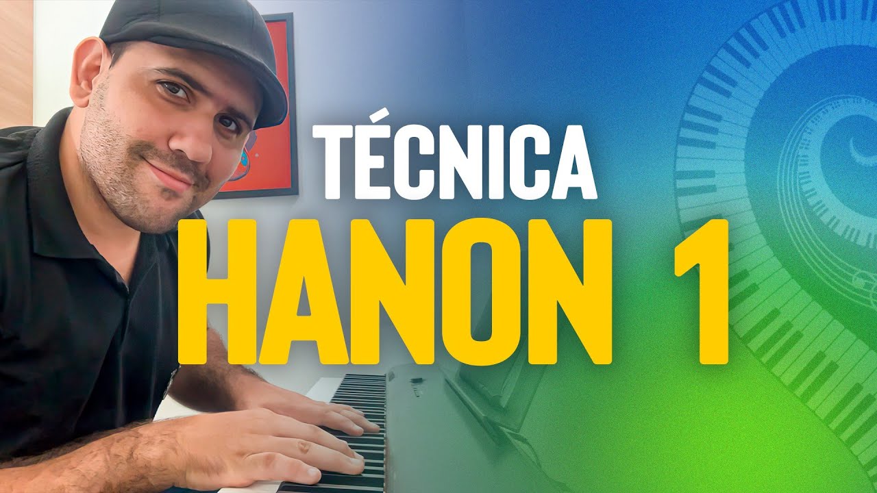 🎹Técnica HANON - O Pianista Virtuoso - Exercício 1 [Aula ♯1]  #teclado #piano #hanon #pianista