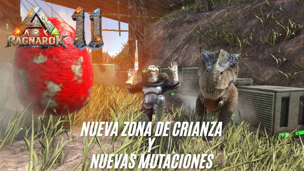 # 11 ARK RAGNAROK | NUEVA ZONA DE CRIANZA Y MÁS MUTACIONES