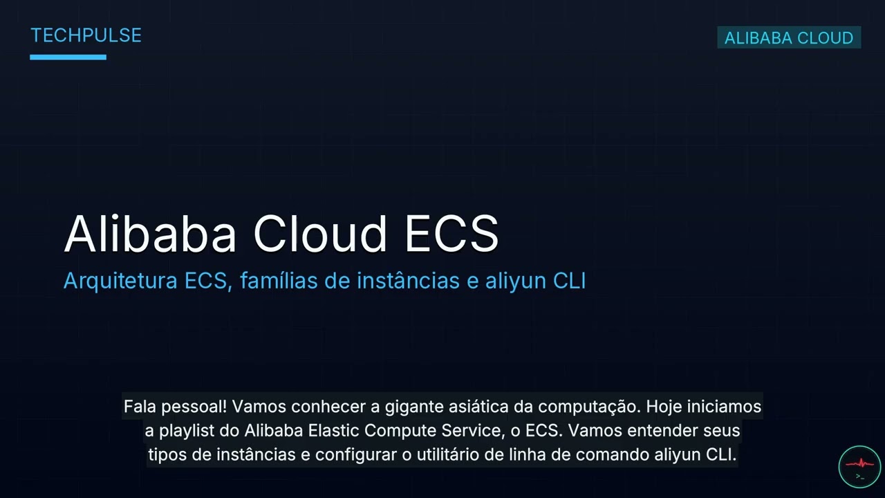 Alibaba ECS #1 &mdash; Arquitetura de Computa&ccedil;&atilde;o, Fam&iacute;lias Burstable e aliyun CLI