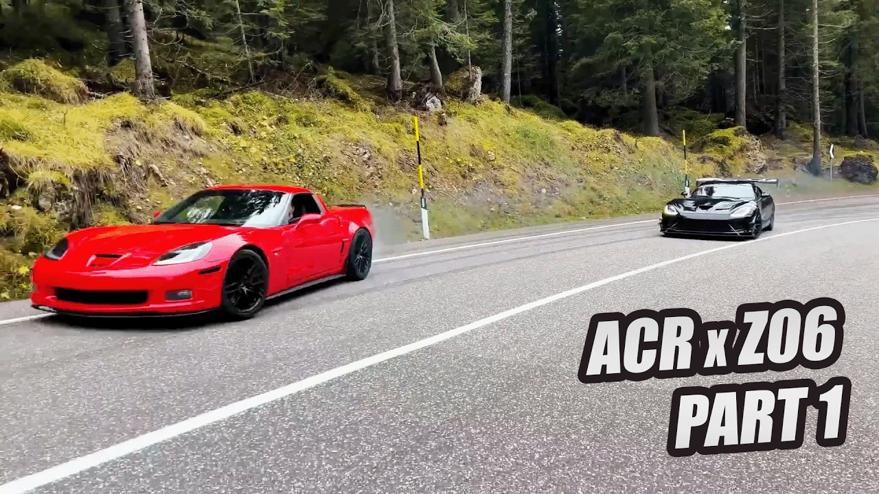 Dodge Viper ACR vs. Corvette Z06: Taking On European Mountain Roads (Part 1)