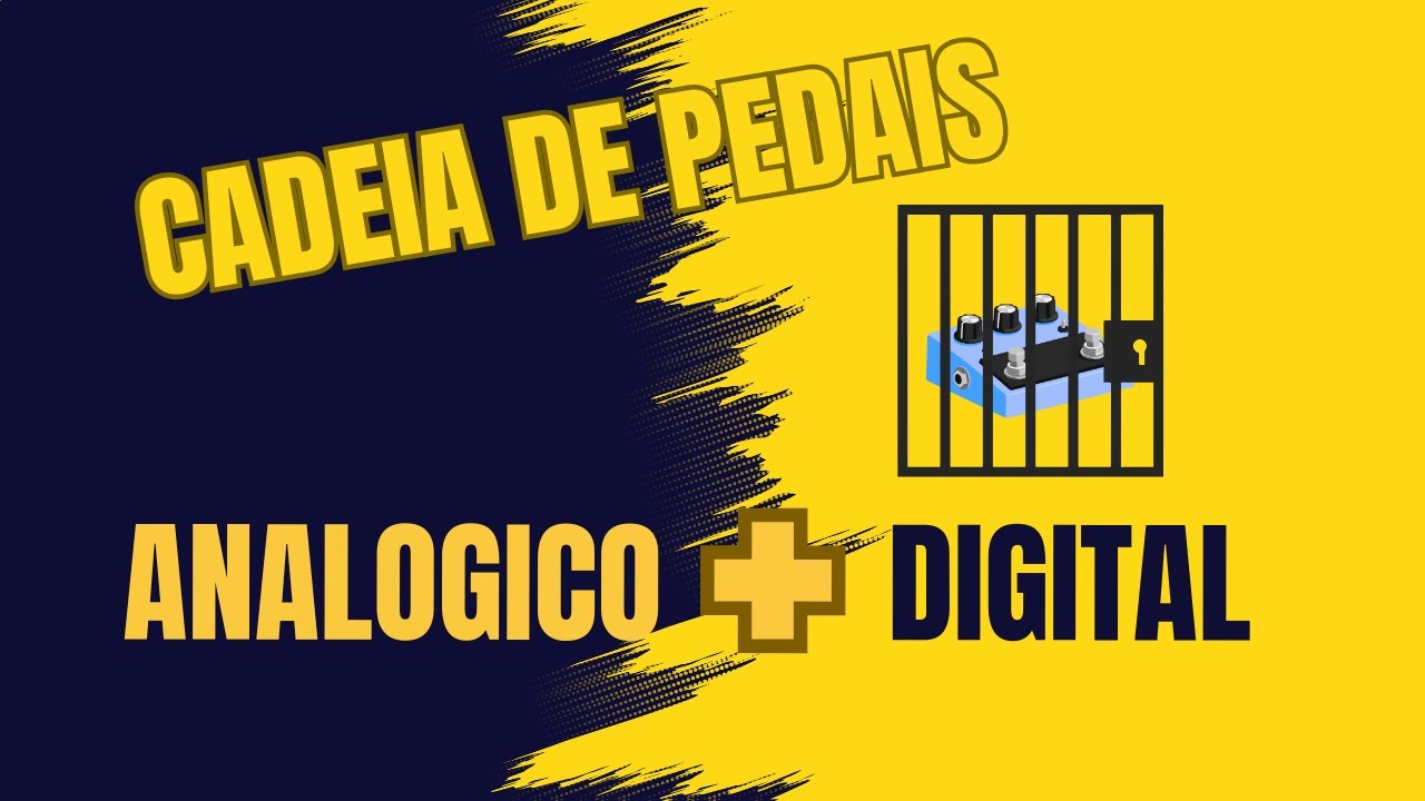 Pedalboard - Cadeia digital e analogica
