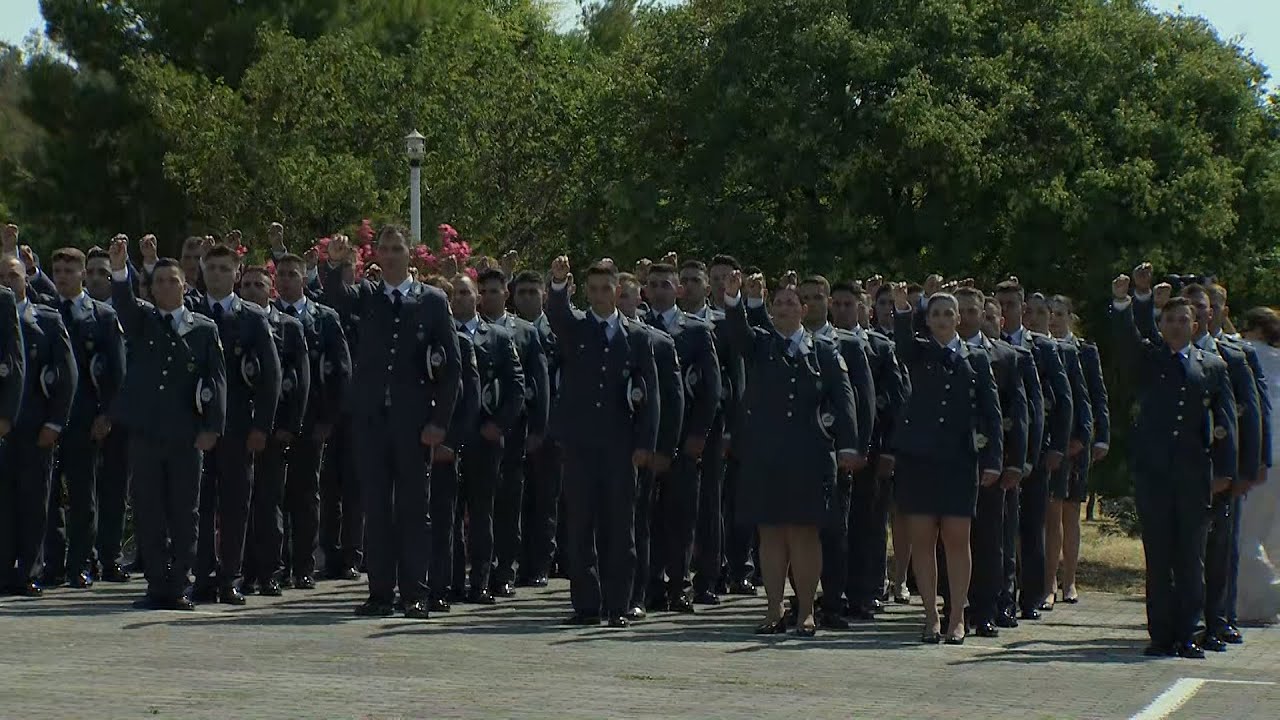 Τελετή ορκωμοσίας στη Σχολή Αξιωματικών της Ελληνικής Αστυνομίας