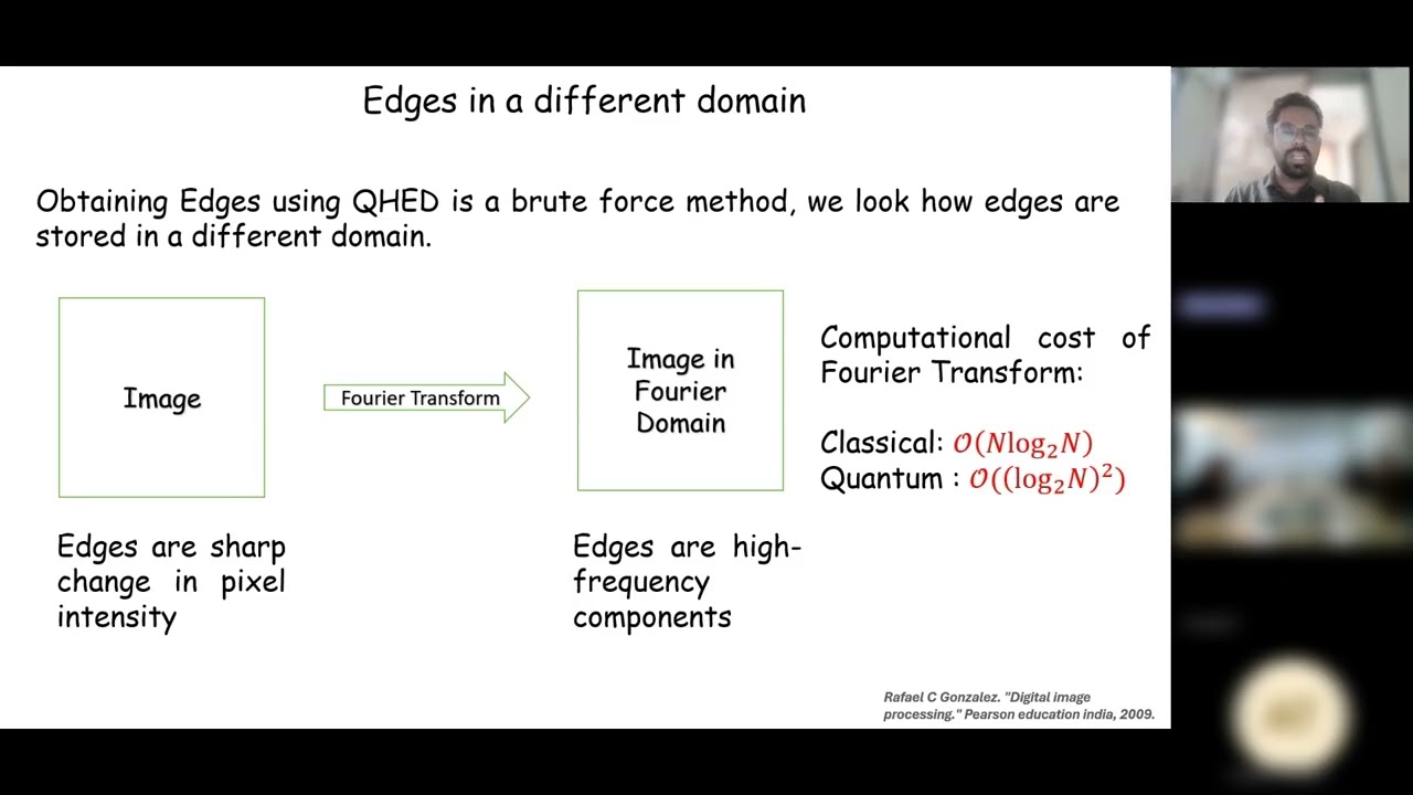 [Quantum Talk] Mohit Rohida | Quantum algorithm for edge detection in digital grayscale images