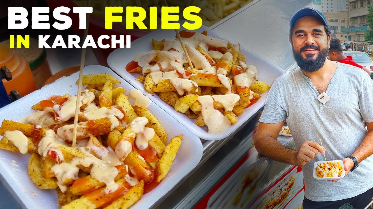 BEST FRENCH FRIES IN KARACHI | STREET FOOD PAKISTAN