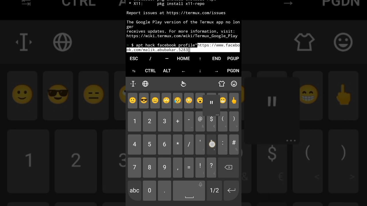 Взломать аккаунт Facebook с помощью Termux в октябре 2025 г. #шорты #взлом
