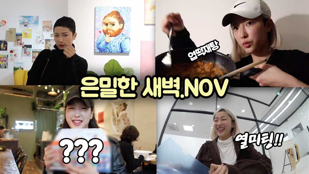 11월 은밀한 새벽 🎞꿈을 이루는 중..??