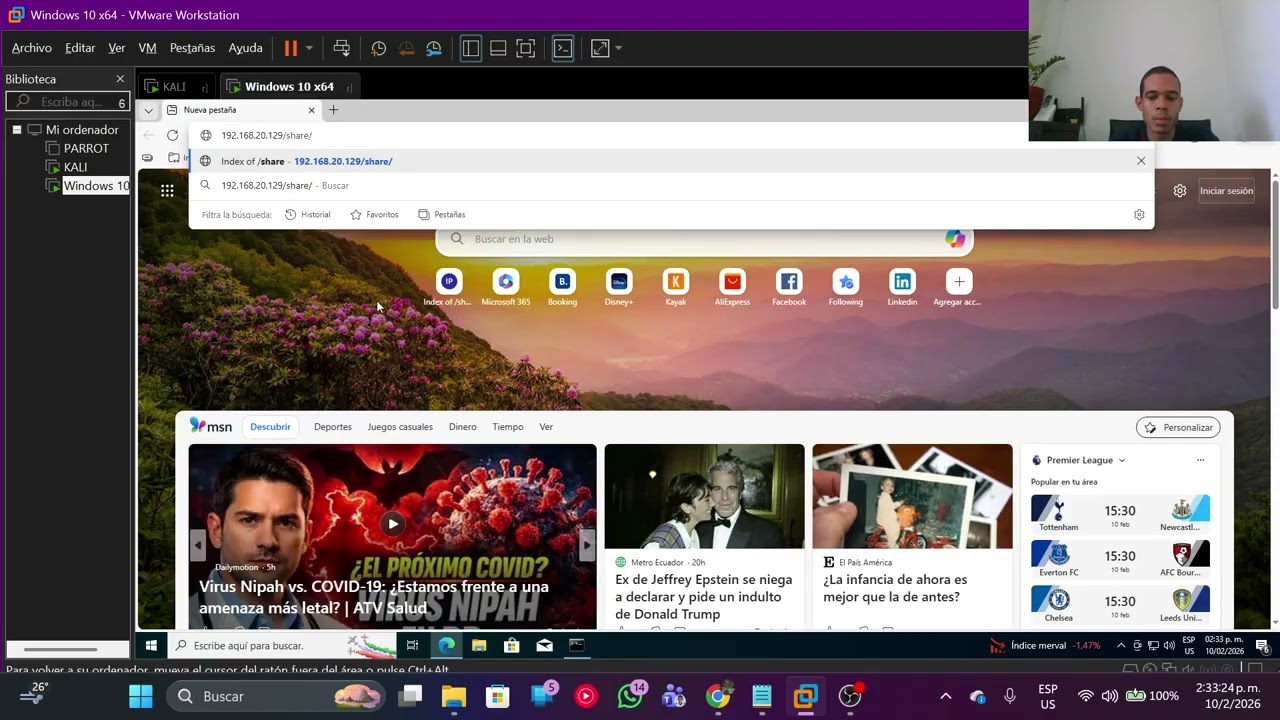 1.4 Exploit Client-Side Vulnerabilities and Establish a VNC Session