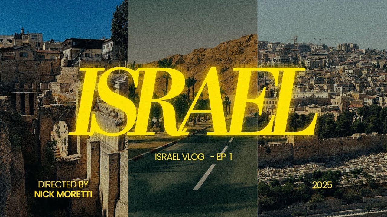 CONHECENDO ISRAEL | VLOG Parte 1 - Nick Moretti
