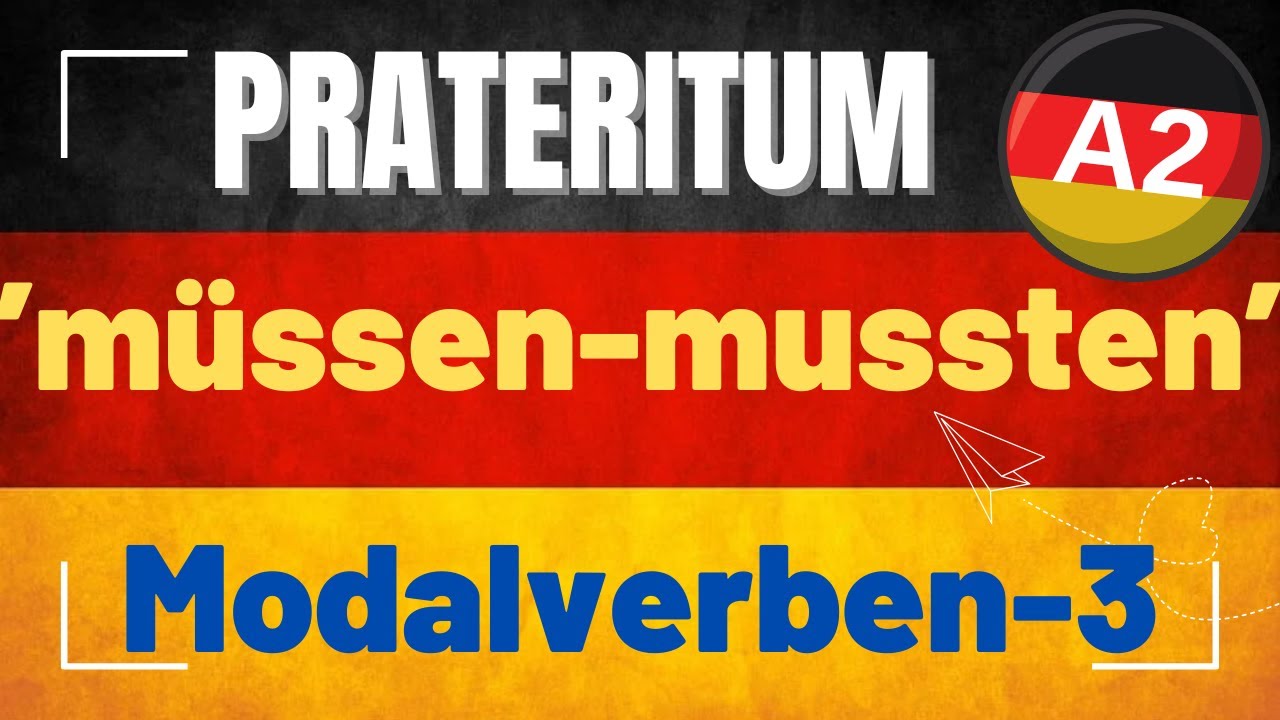 Ders 5 Almanca A2/ müssen-mussten #deutsch #deutschlernen #deutscha1 #almancaogreniyorum #deutscha2