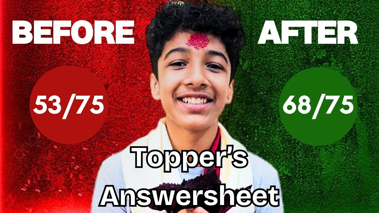 Topper's Nepali Answersheet Revealed - A+ Guaranteed in Nepali | SEE 2082