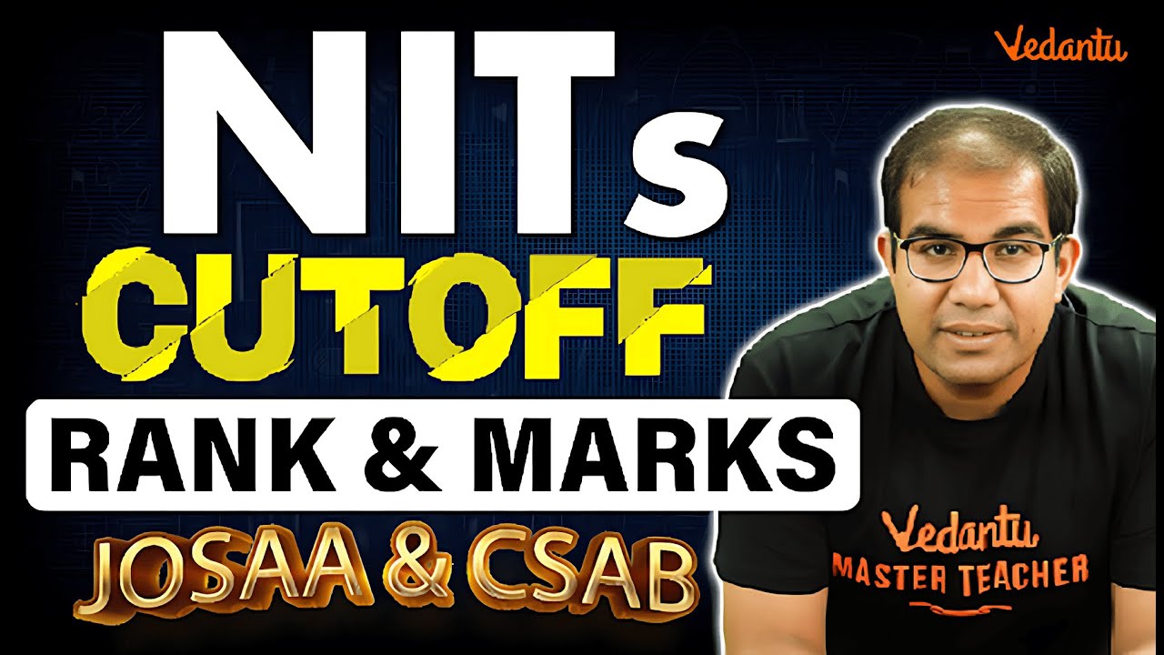 All NITs Cut Off Ranks & Marks | JEE 2023 | Vinay Shur sir | Vedantu