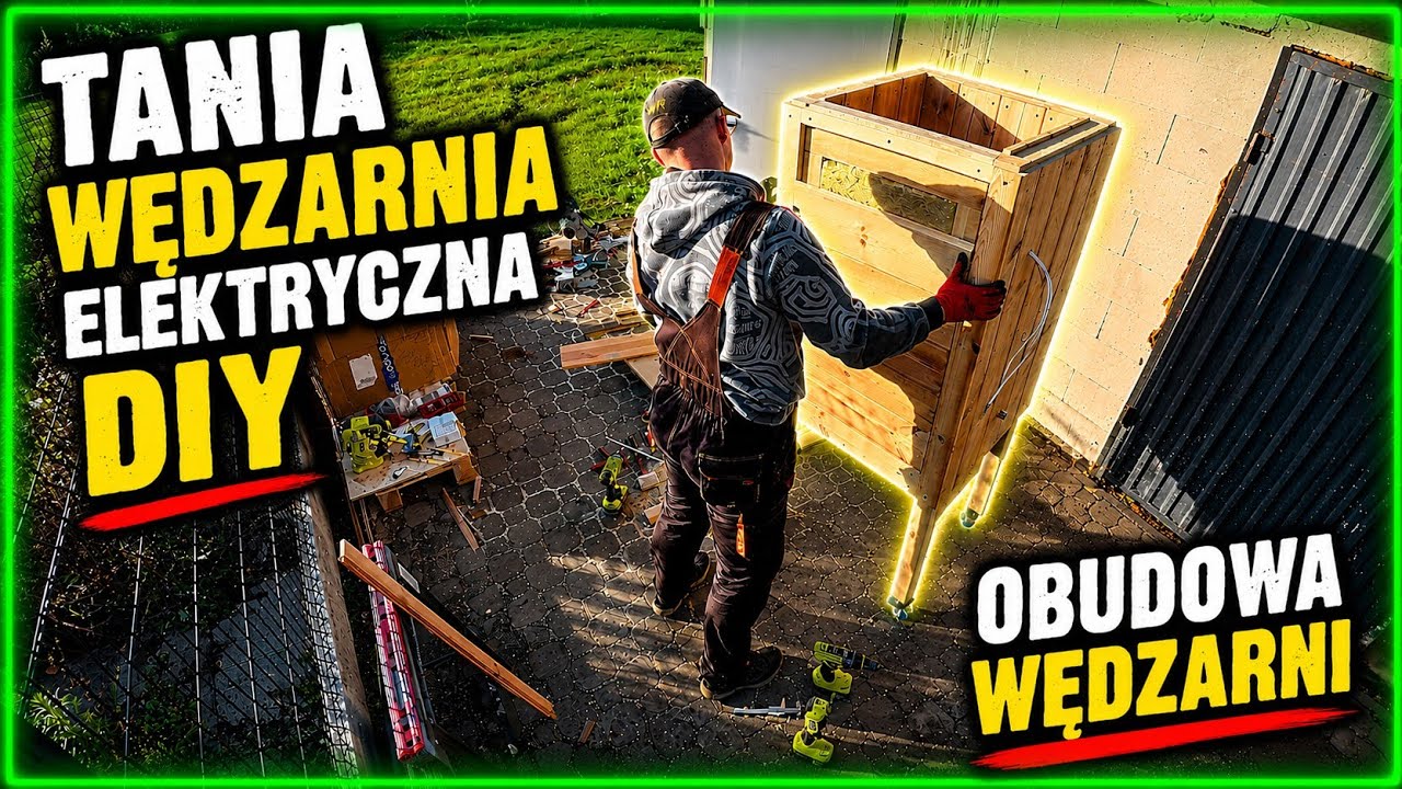 Wędzarnia elektryczna za 1000PLN cz.1 Obudowa wędzarni