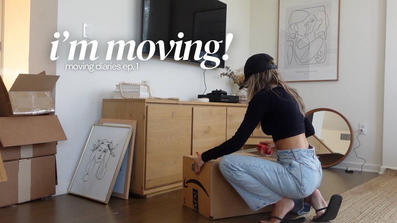 moving diaries ep. 1 | lots of life changes, end of an era, decluttering + packing