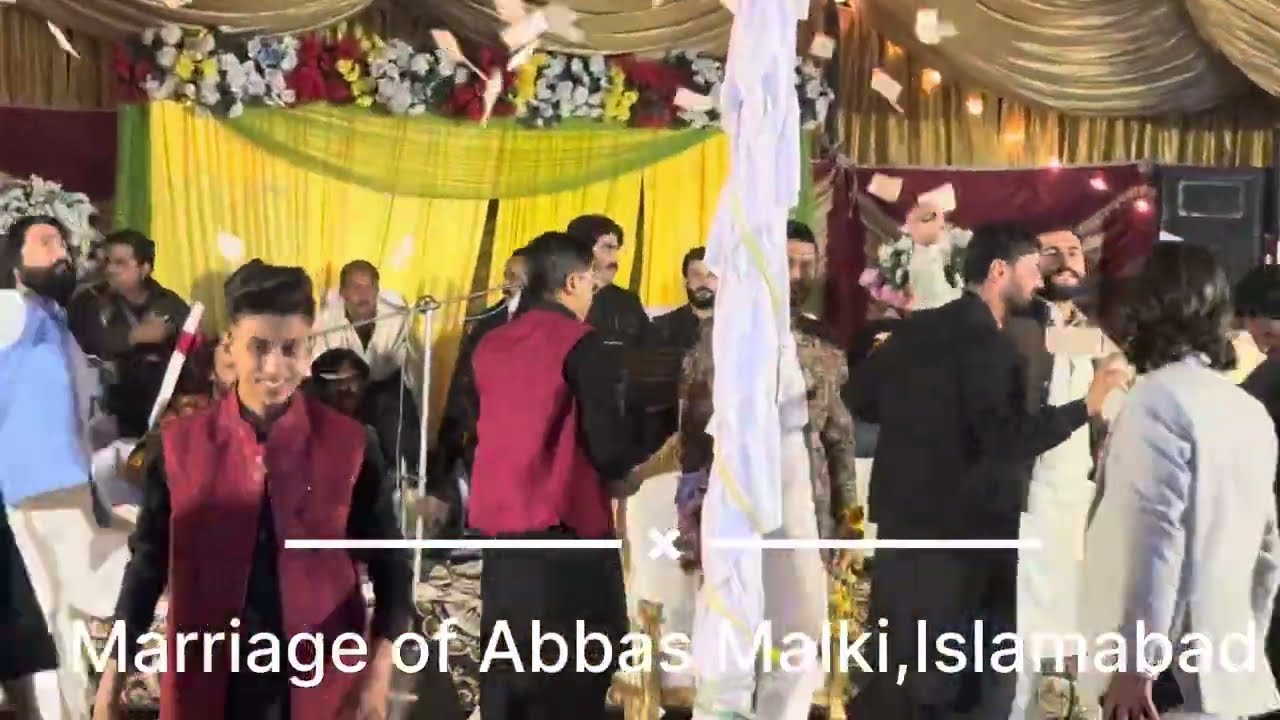 Wedding of my nephew Abbas Malki in Islamabad