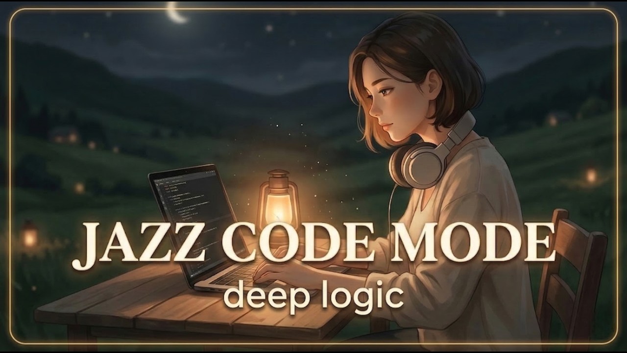 Deep Focus Lofi Jazz for Coding & Programming — Night Productivity Background Music