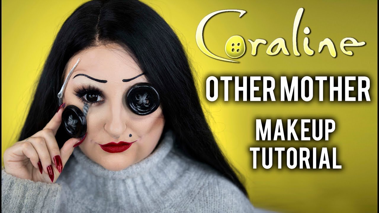 OTHER MOTHER | CORALINE HALLOWEEN COSTUME MAKEUP TUTORIAL