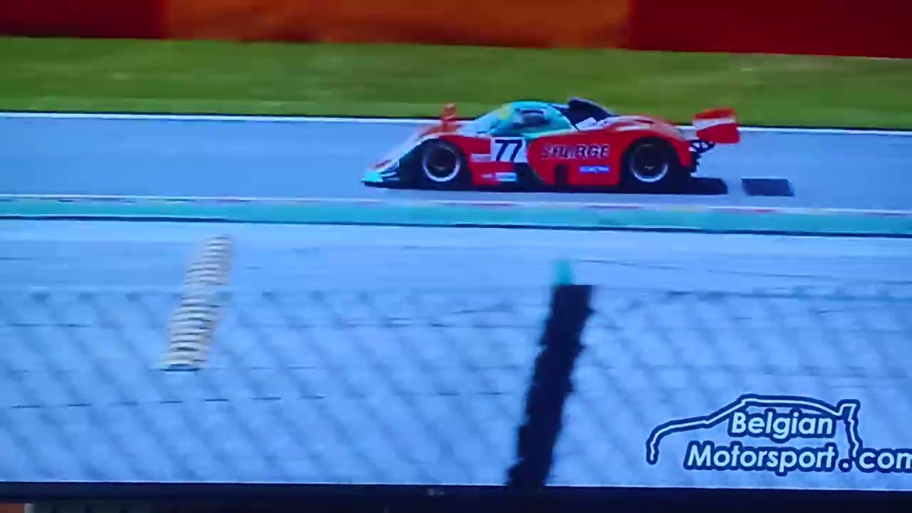 Mazda 767b 1989 race car sound from spa francorchamps 2014.