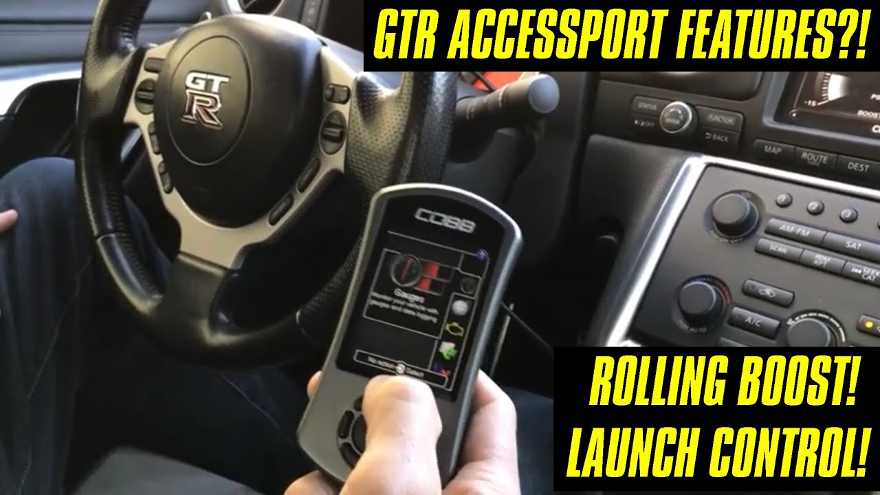 COBB Tuned GTR Rolling Boost Demonstration and other Accessport features