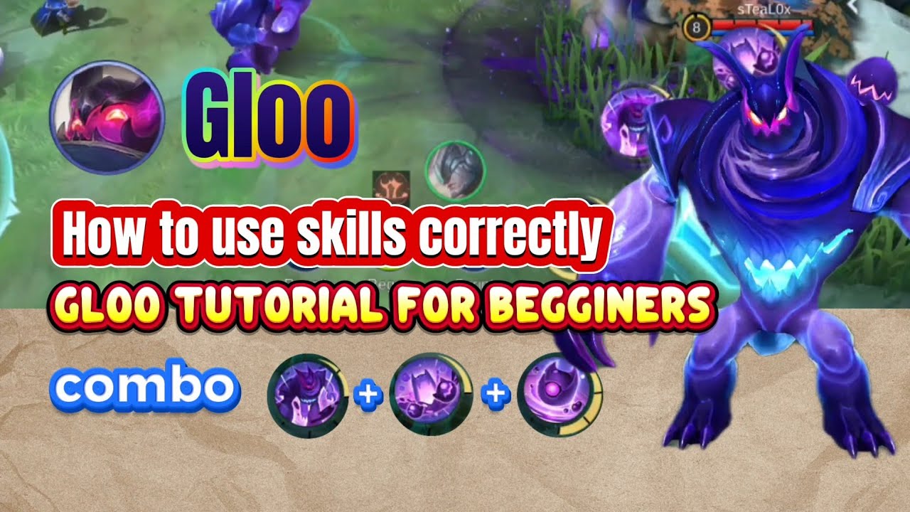 Mobile Legends | Gloo Tutorial | How to Use Skills Correctly | Become a Gloo Master