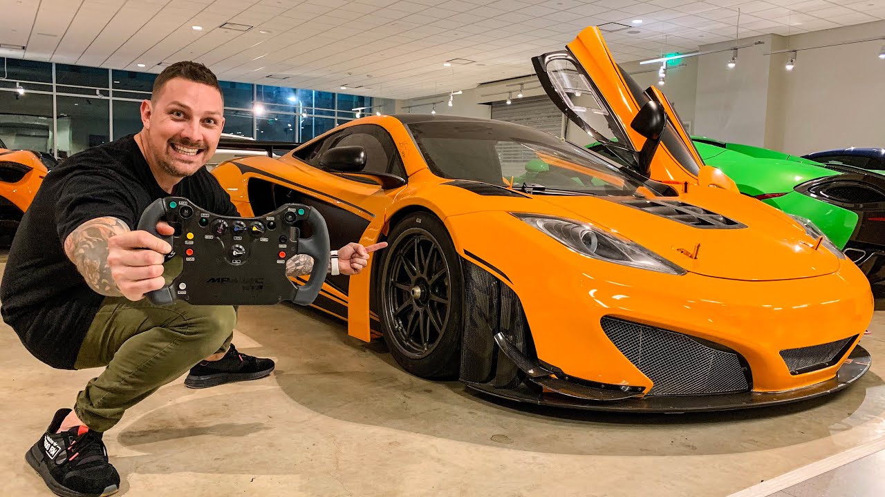 RARE FULL CARBON WIDEBODY MCLAREN 12C GT3!  *WORTH $275,000*