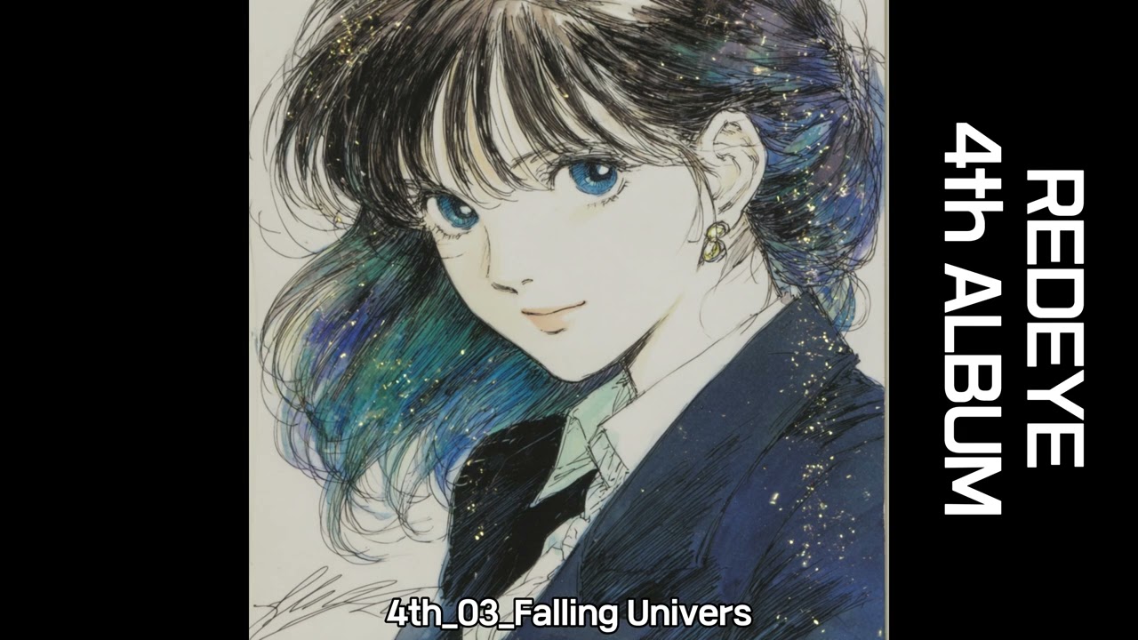 [4집/발표곡]  03_Falling Univers | 레드아이 = 시티팝 x 뉴웨이브 | Vocal K-POP x Newwave x Citypop Hybrid
