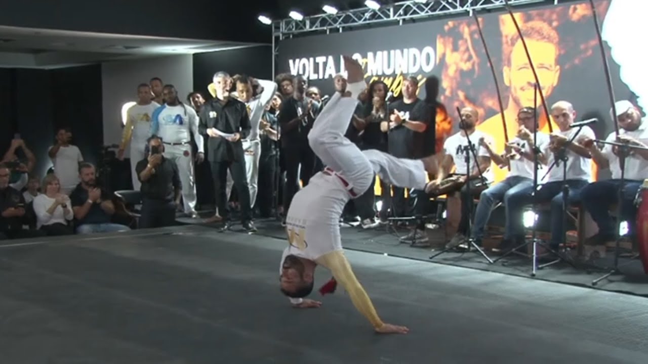 JOGO SOLO DE CAPOEIRA! VOLTA AO MUNDO CAPOEIRA