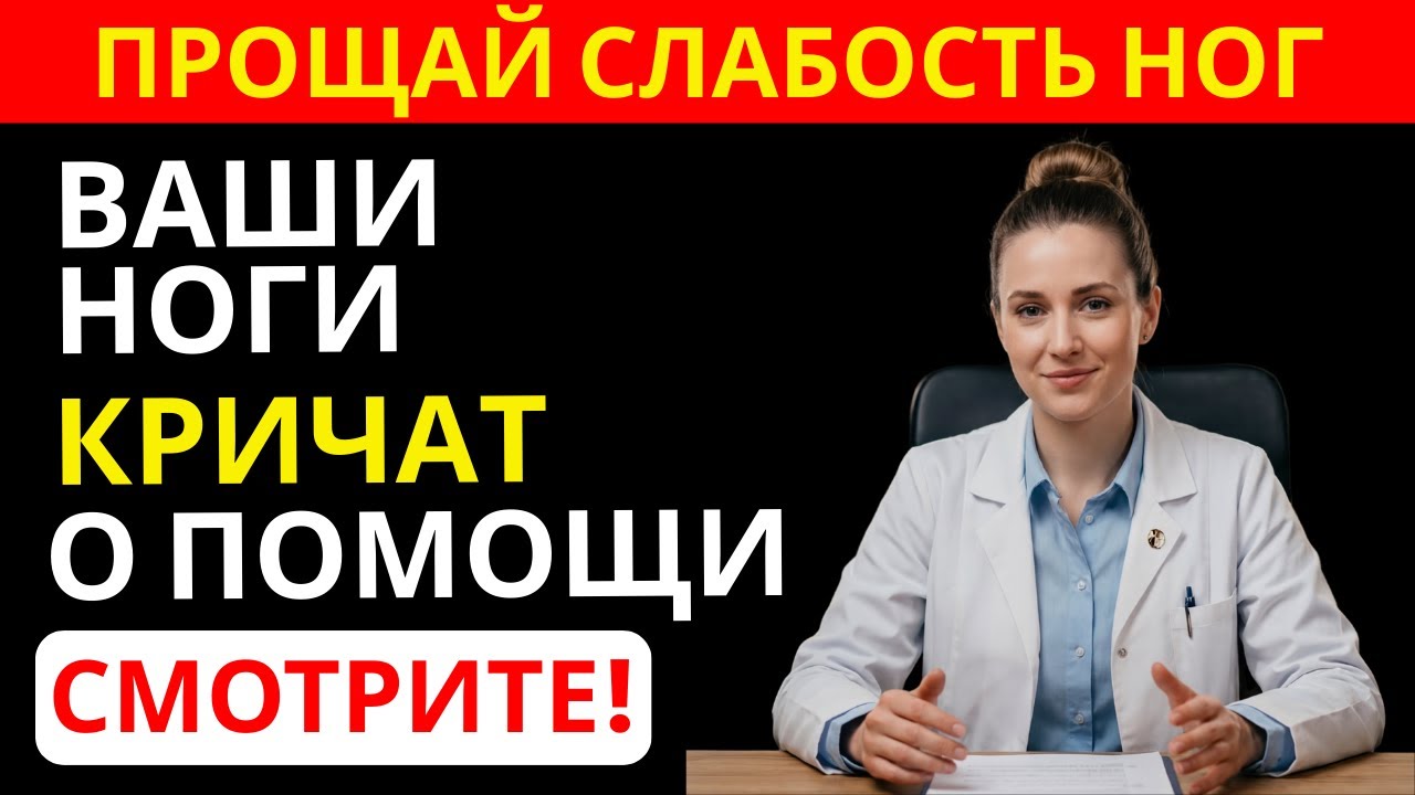 Ноги стали ватными? 5 утренних продуктов для поддержки силы | ЖИТЬ ЗДОРОВО 60+