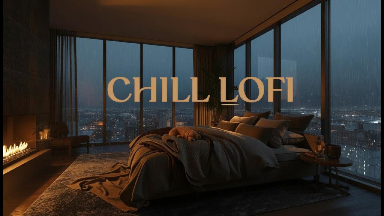 Chill Lofi | Rainy Night Beats to Relax, Study & Sleep